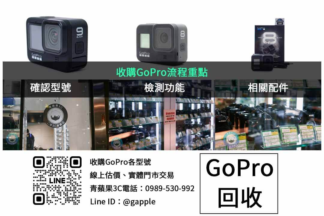 台中收購Gopro相機的最佳選擇- 青蘋果3C - 第2張圖 GoPro收購檢查項目